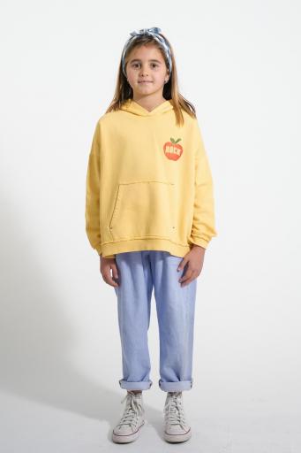 Piupiuchick,Hoodie | Yellow w/  "on stage" print [2]