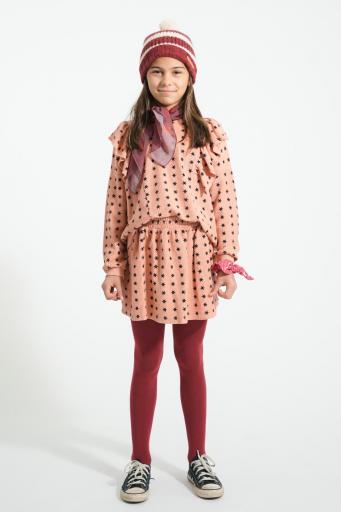 Piupiuchick,Short skirt | Pink w/ black stars [2]