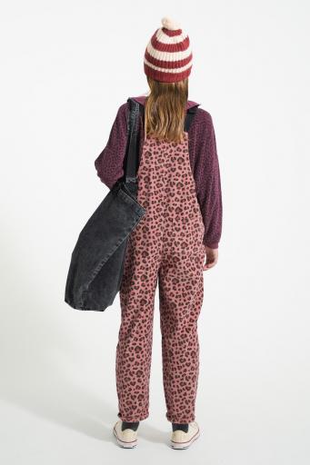 Piupiuchick,Dungarees | Pink w/ animal print [2]
