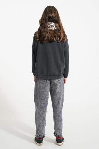 Piupiuchick,Sweatshirt |Faded black w/ "Jimi Hendrix" print [2]