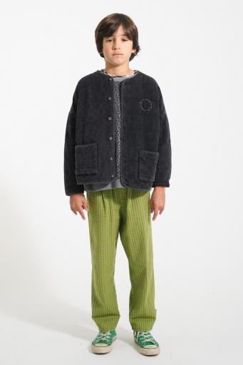 Piupiuchick,Paded jacket | Washed black w/ "rock star" print [2]