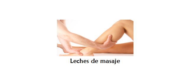 Leches de masaje