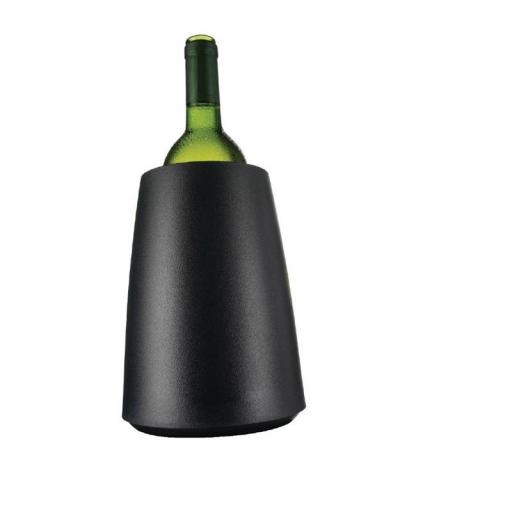 Enfriador de botellas de vino rápido negro Vacu Vin CD411 [4]