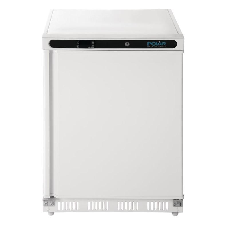 Congelador bajo mostrador blanco 140L. Polar CD611