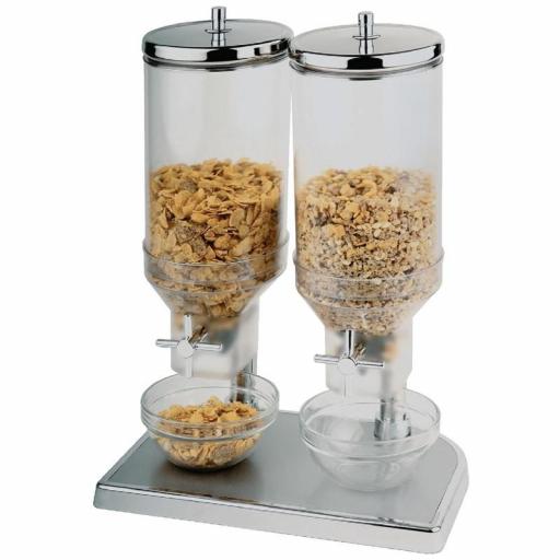 Dispensador de cereales doble para Buffet CF268