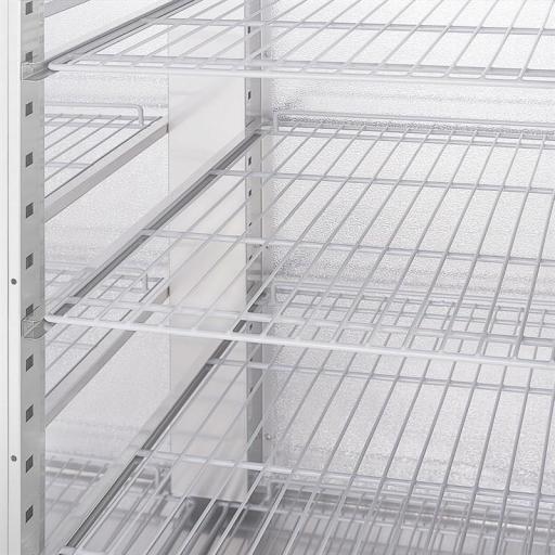 Armario frigorífico Gastronorm de puertas de cristal Polar CW198 [4]