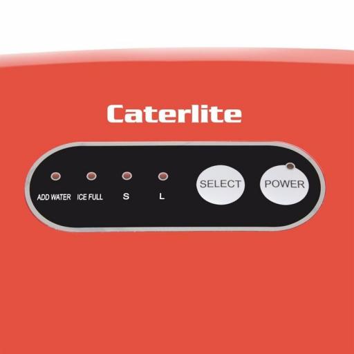 Fabricador de cubitos de hielo manual color rojo Caterlite  [3]