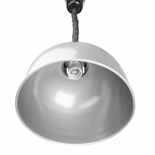 Lámpara calefactora extensible color plata Buffalo DY461 [2]