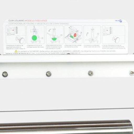 Cortador manual de frutas y vegetales de gran tamaño F450PRO [6]
