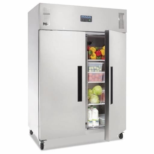 Armario frigorífico Gastronorm doble puerta 1.200L. Polar G594 [1]
