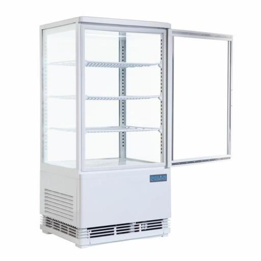 Vitrina frigorífica vertical blanca 68L. Polar G619 [1]