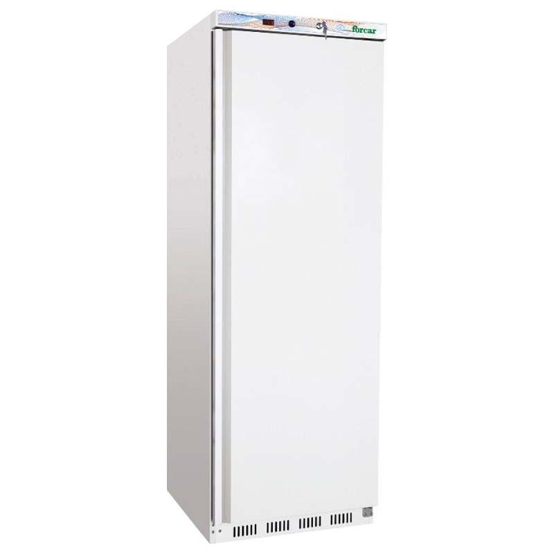 Congelador blanco de 1 puerta 555L. y 6 estantes Forcar