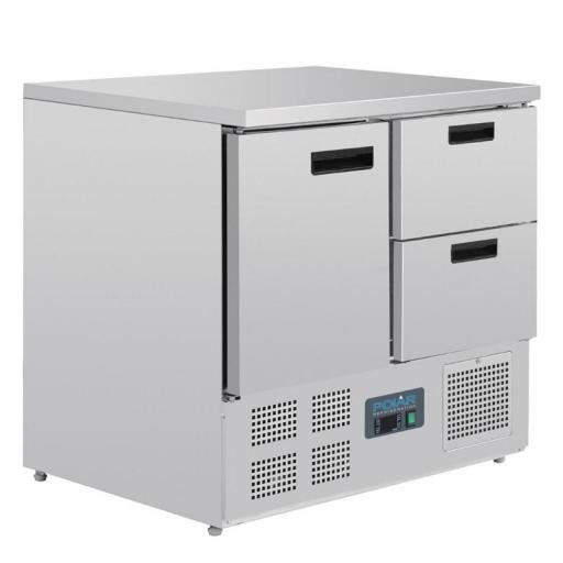 Mostrador frigorífico 240L. 1 puerta 2 cajones Polar U637 [1]