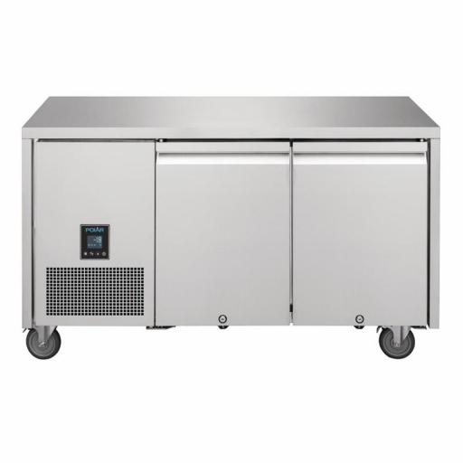 Mostrador congelador de 2 puertas compatible GN1/1 Polar Serie U 267L. UA006 [2]