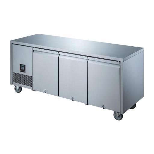 Mostrador frigorífico de 3 puertas compatible GN1/1 Polar Serie U 420L. UA007 [3]