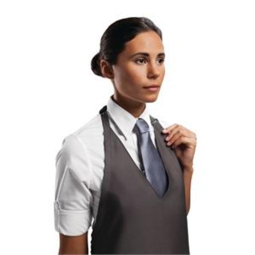 Delantal tipo esmoquin unisex Uniform Works [1]
