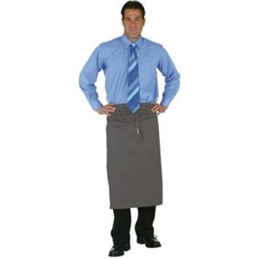 Delantal de restaurante largo Bistro Uniform Works [2]