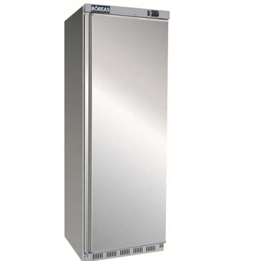 Congelador vertical de hostelería en acero inoxidable 400L. Bóreas AF400SS