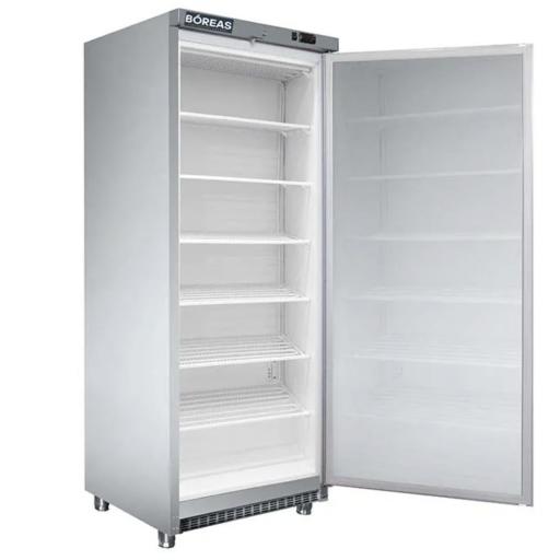 Congelador vertical de hostelería en acero inoxidable de 600L. compatible GN2/1 Bóreas AF600SS [1]