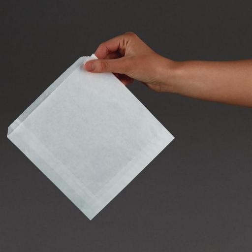 Bolsas de papel blancas (Caja de 1.000) GH035 [2]