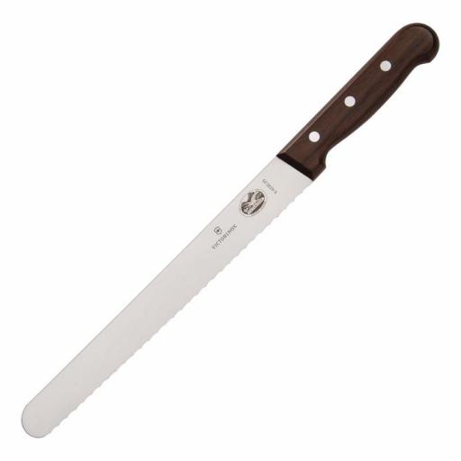 Cuchillo de sierra para pan con mango de madera Victorinox C630