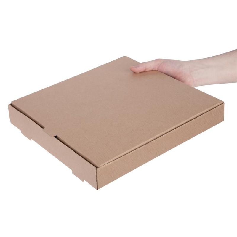 Cajas de cartón pizza para llevar Fiesta Green 3 tamaños