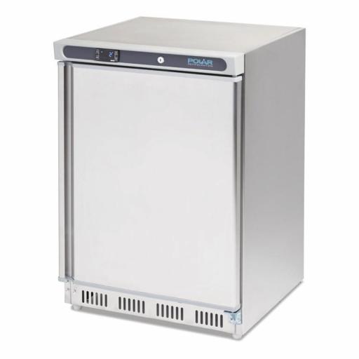 Refrigerador frigorífico bajo mostrador de acero inoxidable 150L. Polar CD080 [2]