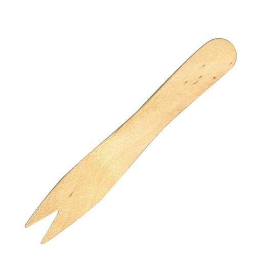 Tenedor de madera de abedul 95mm (Caja de 1000) CD901 [5]