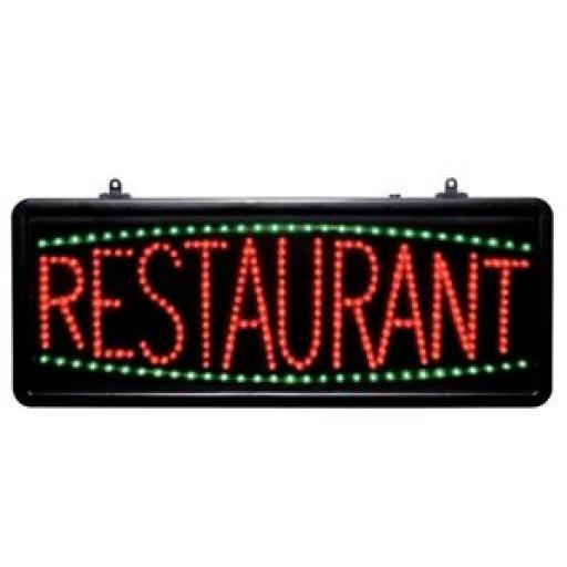 Cartel LED "Restaurant" CD973 [0]