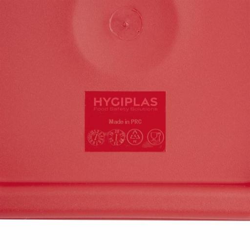 Tapas herméticas cuadradas de colores Hygiplas [5]