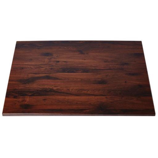Tablero de mesa cuadrado Antique Oak 316 Werzalit Plus [0]