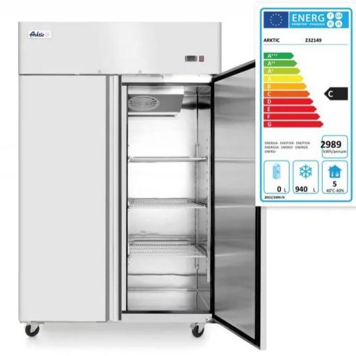 Congelador dos puertas Profi Line 1240 L Serie 800 Arktic Hendi [1]