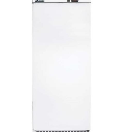 Congelador vertical de hostelería lacado blanco 600L. compatible GN2/1 Bóreas AF600B