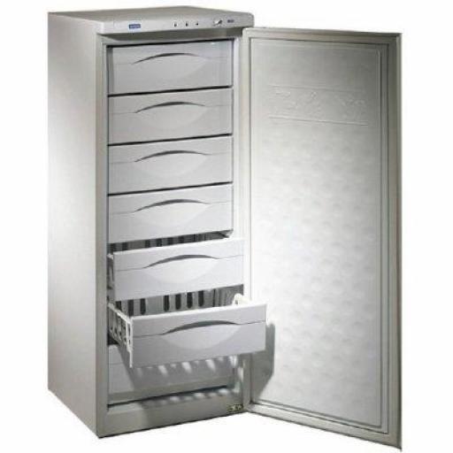Congelador vertical de puerta ciega con 7 cajones 160L Aveiro CNG220 [1]