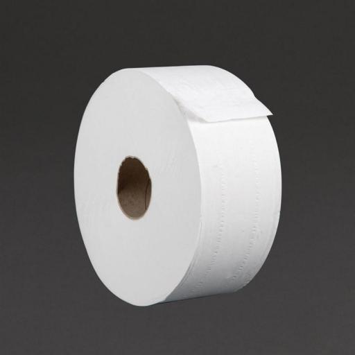 Papel higiénico Jumbo 300m. doble capa Jantex (Paquete de 6 rollos) DL919 [0]