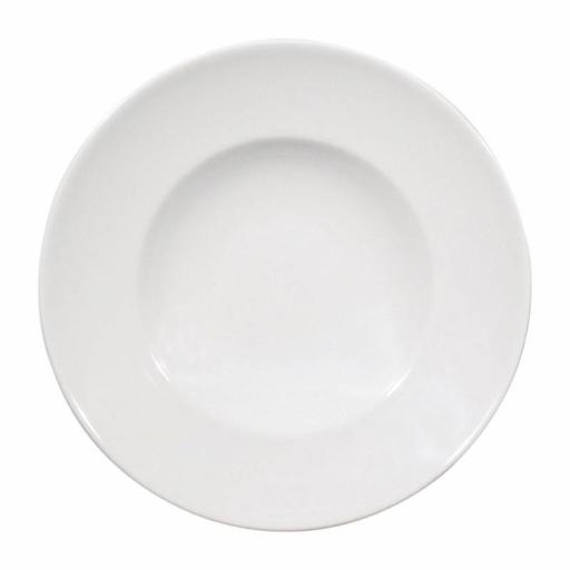 Juego de 10 platos de porcelana para pasta 230(Ø)mm Saturnia Napoli DS174