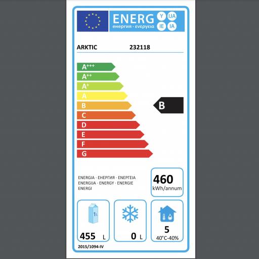 Refrigerador 1 puerta Profi Line 670 L Serie 800 Arklic Hendi [5]