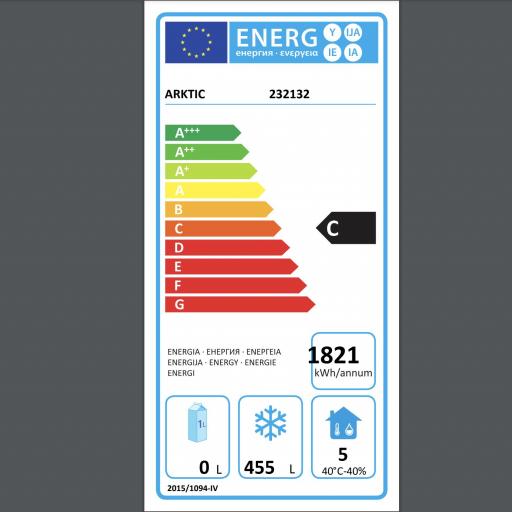 Congelador una puerta Profi Line 670 L Serie 800 Arklic Hendi [5]