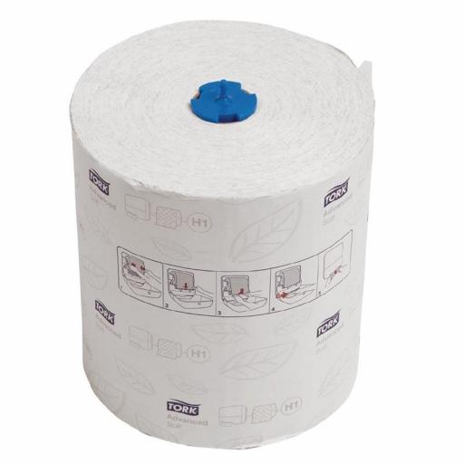 Caja de 6 rollos de toalla secamanos 150m. doble capa Tork Matic FA707 [3]