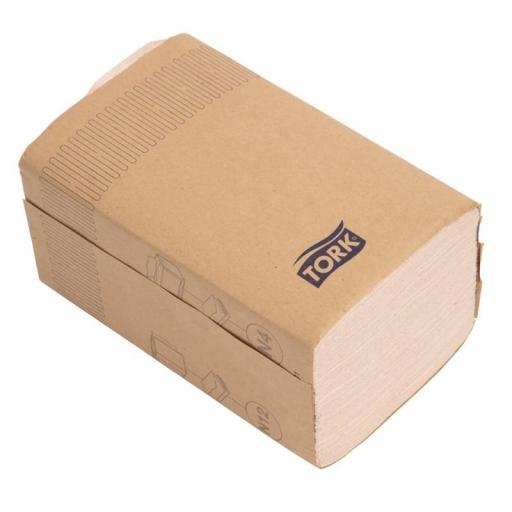 Caja de 8000 servilletas recicladas extra suaves doble capa Tork Xpressnap DB466 [2]