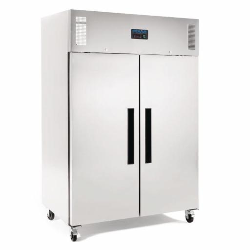 Congelador Gastronorm doble puerta acero inoxidable 1200L. Polar G595