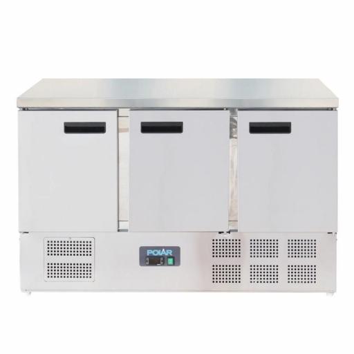 Mostrador frigorífico 3 puertas 368L. 700mm de fondo Polar G622 [1]