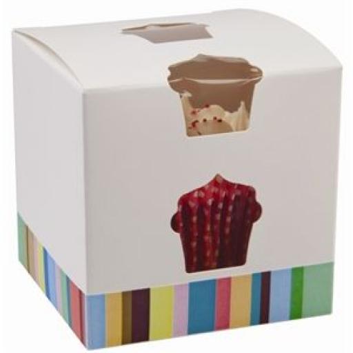 Caja individual para cupcake o magdalena (Lote de 10 cajas) GG230 [0]