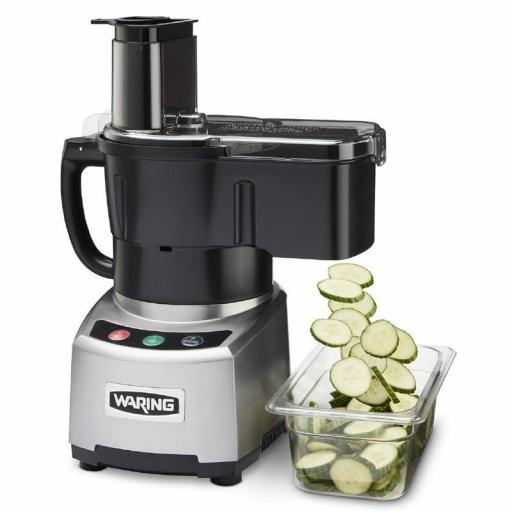 Máquina corta verduras multirobot Waring 3,8L. con alimentador continuo GG561 [2]