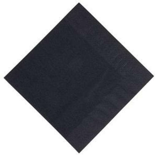 Servilleta tissue 3 capas negra Duni Dinner 400mm. (Caja de 1.000) GJ113 [0]