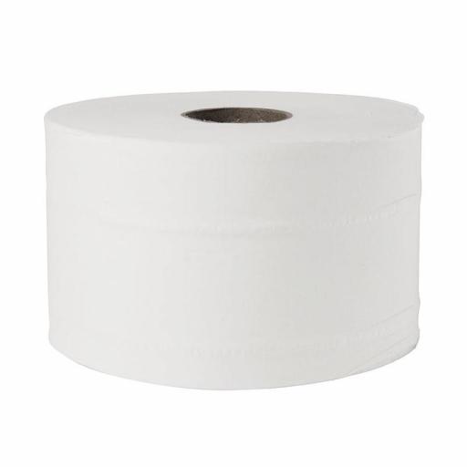 Rollo papel higiénico 125m. doble capa para portarrolos Jantex Micro GL062 (Caja de 24 rollos) GL063 [2]