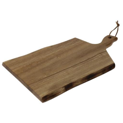 Tabla de madera de acacia borde ondulado Olympia Wavy