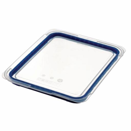 Tapa para contenedor Gastronorm 1/2 color azul Araven GP587