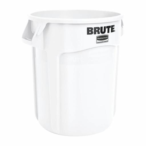 Contenedor redondo para residuos blanco Brute Rubbermaid [0]
