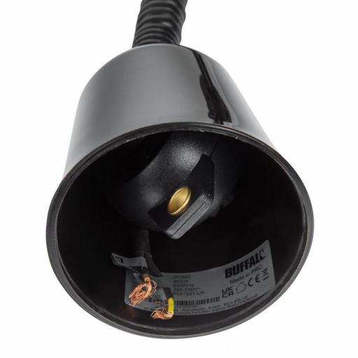Lámpara calefactora extensible color cobre cúpula Buffalo DY460 [4]